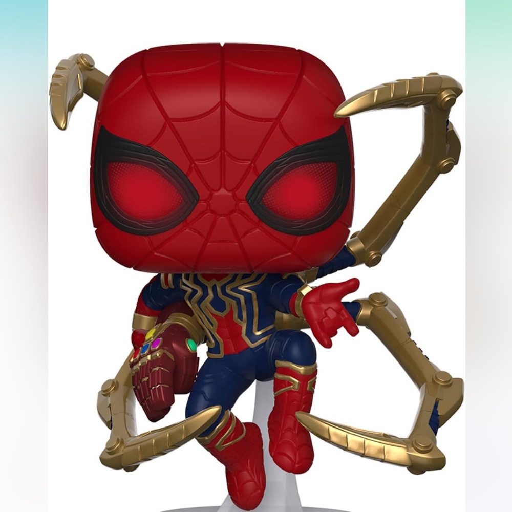 New Funko Pop! Marvel: Avengers Endgame - Iron Spider with Nano Gauntlet 574